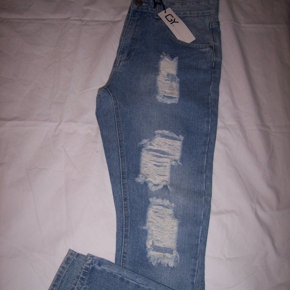 GY Other - Gy Design In L.A. Men Sz. 32/30 Distressed Jeans
